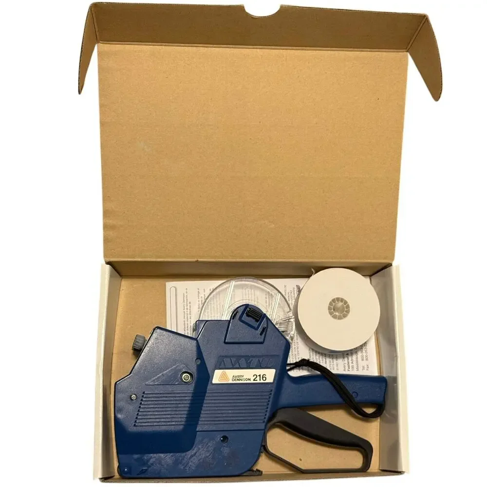 PARTS ONLY - Avery Dennison 216 Blue - Price Marking Labeling Gun Retail
